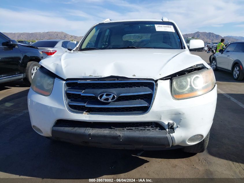 2008 Hyundai Santa Fe Limited/Se VIN: 5NMSH13E68H166291 Lot: 39578002