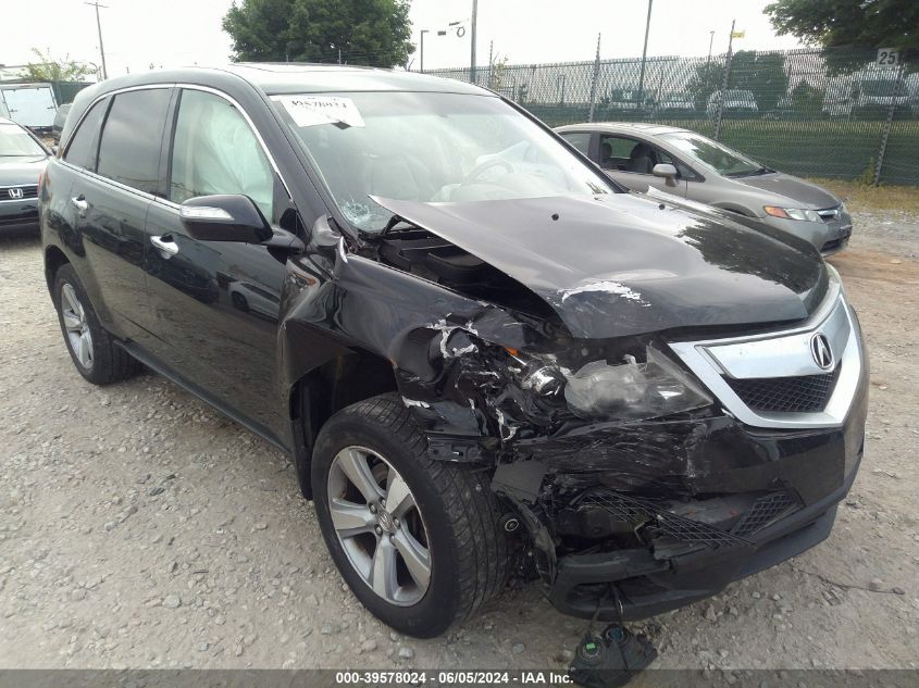 2011 Acura Mdx Technology Package VIN: 2HNYD2H66BH544300 Lot: 39578024