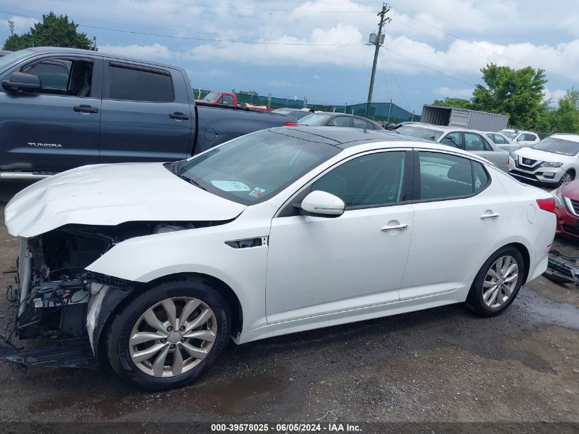 2014 Kia Optima Ex VIN: 5XXGN4A74EG275797 Lot: 39578025