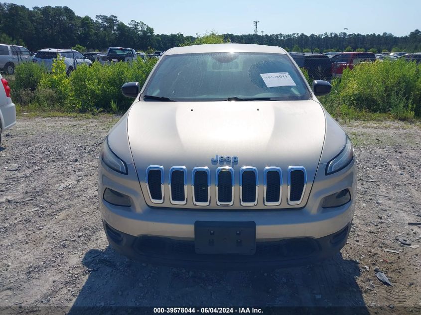2015 Jeep Cherokee Sport VIN: 1C4PJMAB6FW768641 Lot: 39578044