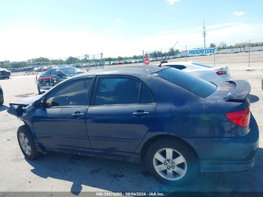 2006 Toyota Corolla S VIN: 1NXBR32E86Z614767 Lot: 39578063