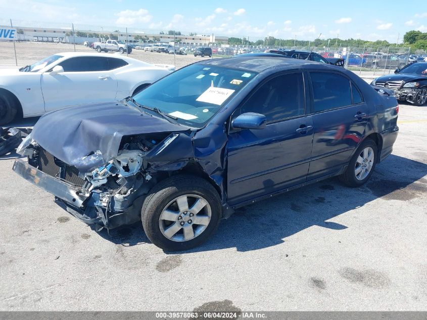 2006 Toyota Corolla S VIN: 1NXBR32E86Z614767 Lot: 39578063