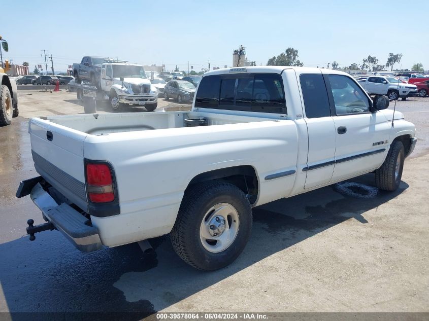 1998 Dodge Ram 1500 St VIN: 1B7HC13Z7WJ119211 Lot: 39926530