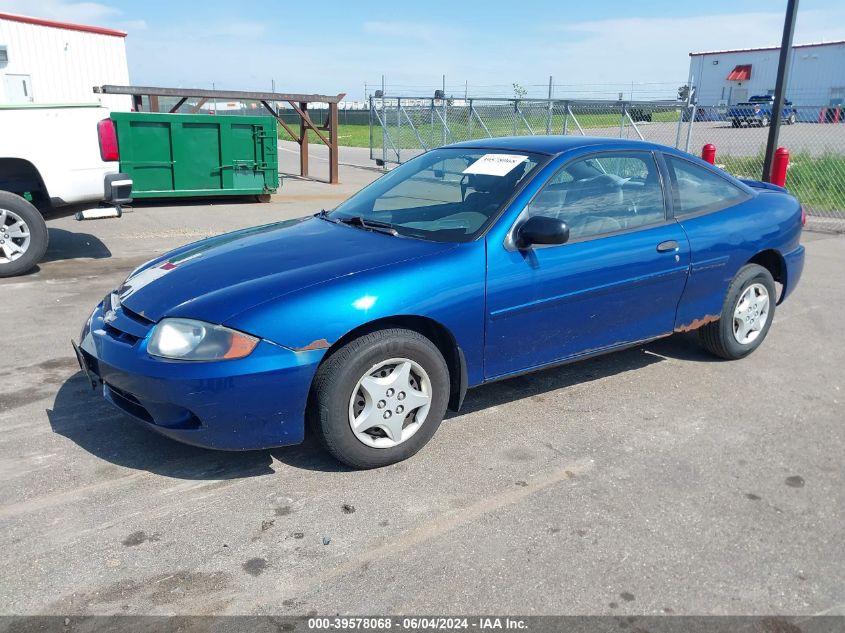 2003 Chevrolet Cavalier VIN: 1G1JC12F837354789 Lot: 39578068