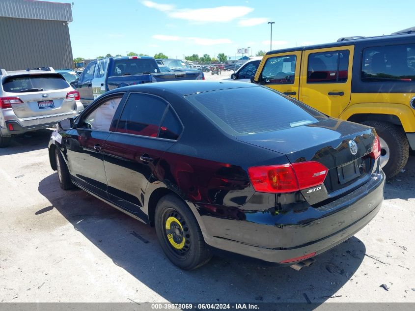 3VW2K7AJ5EM402164 2014 Volkswagen Jetta 2.0L S