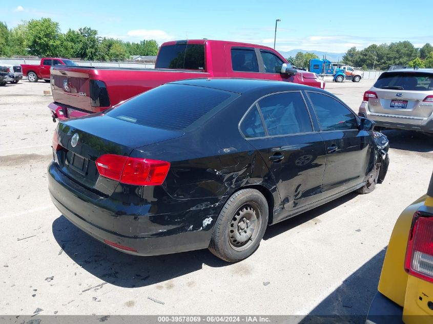 3VW2K7AJ5EM402164 2014 Volkswagen Jetta 2.0L S