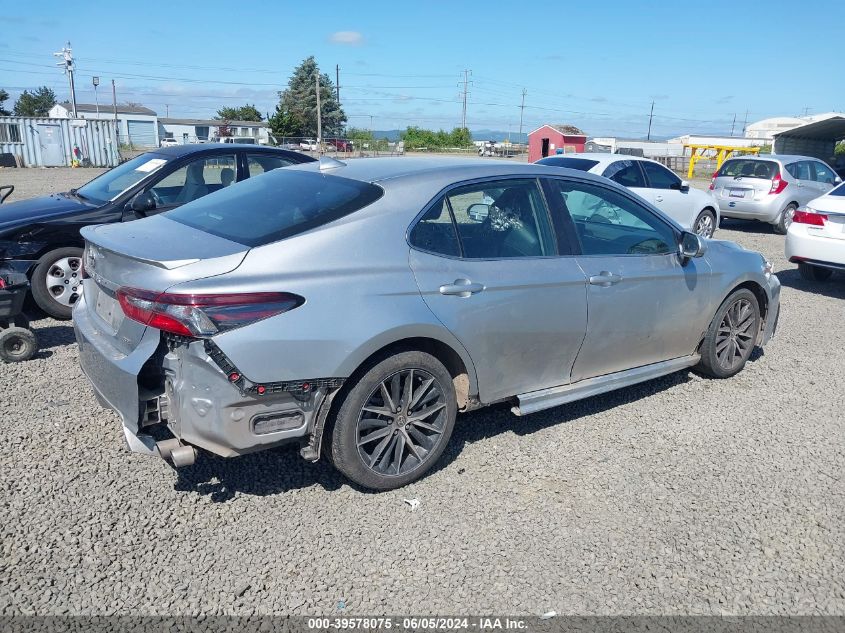 2022 Toyota Camry Se VIN: 4T1G11AK5NU703512 Lot: 39578075