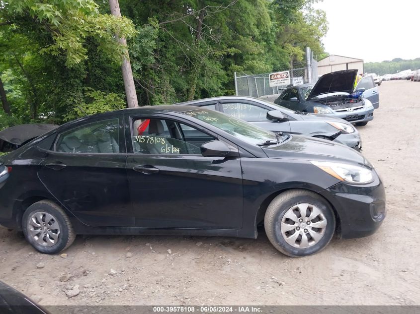 2015 Hyundai Accent Gls VIN: KMHCT4AE5FU913937 Lot: 39578108