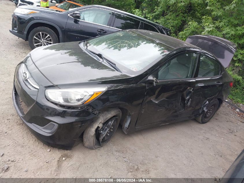 2015 Hyundai Accent Gls VIN: KMHCT4AE5FU913937 Lot: 39578108