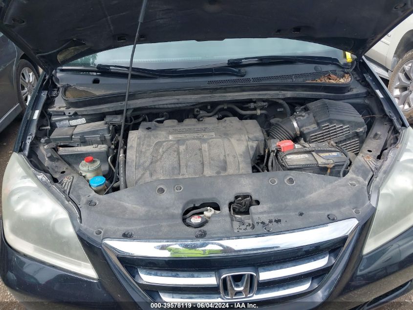 2007 Honda Odyssey Ex-L VIN: 5FNRL38757B038658 Lot: 39578119