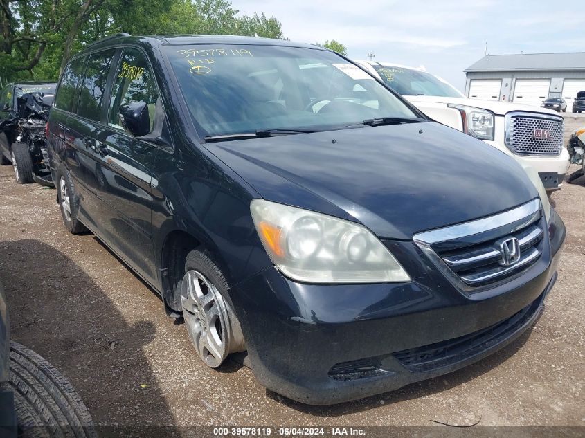 2007 Honda Odyssey Ex-L VIN: 5FNRL38757B038658 Lot: 39578119