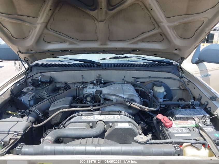 2003 Toyota Tacoma Base V6 VIN: 5TEWN72N63Z192431 Lot: 39578124