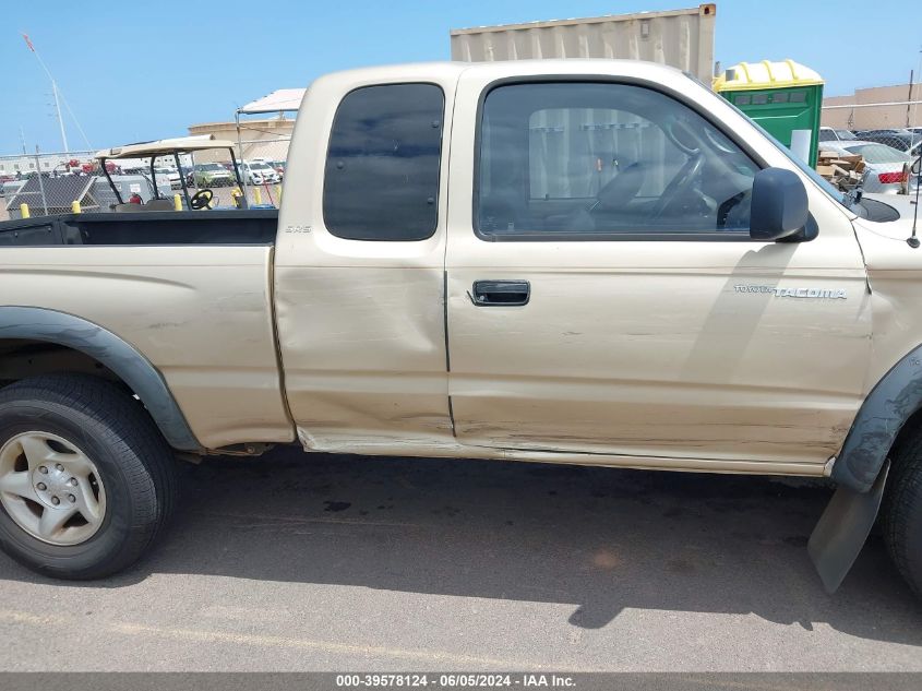 2003 Toyota Tacoma Base V6 VIN: 5TEWN72N63Z192431 Lot: 39578124