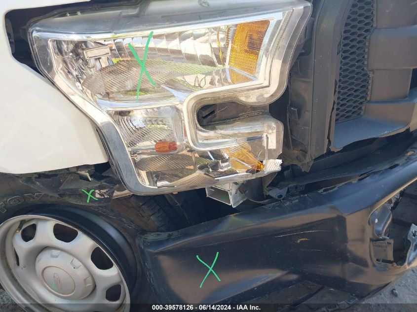 2016 Ford F-150 Xl VIN: 1FTMF1C82GKE38234 Lot: 39578126