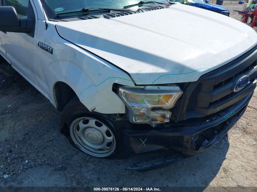 2016 Ford F-150 Xl VIN: 1FTMF1C82GKE38234 Lot: 39578126