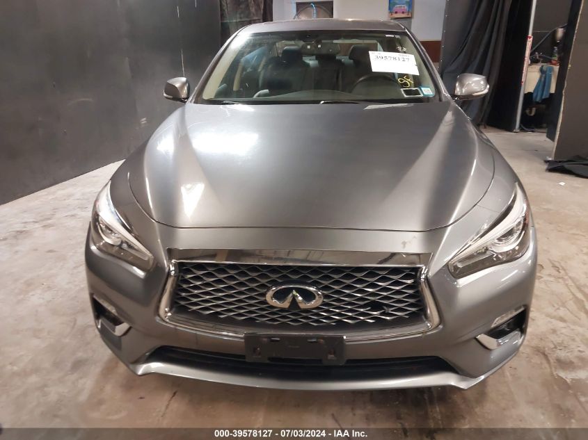 2018 Infiniti Q50 Luxe/Sport VIN: JN1EV7AR2JM445382 Lot: 39578127