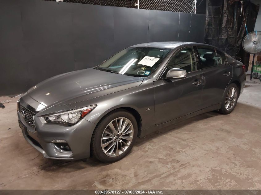 JN1EV7AR2JM445382 2018 Infiniti Q50 Luxe/Sport