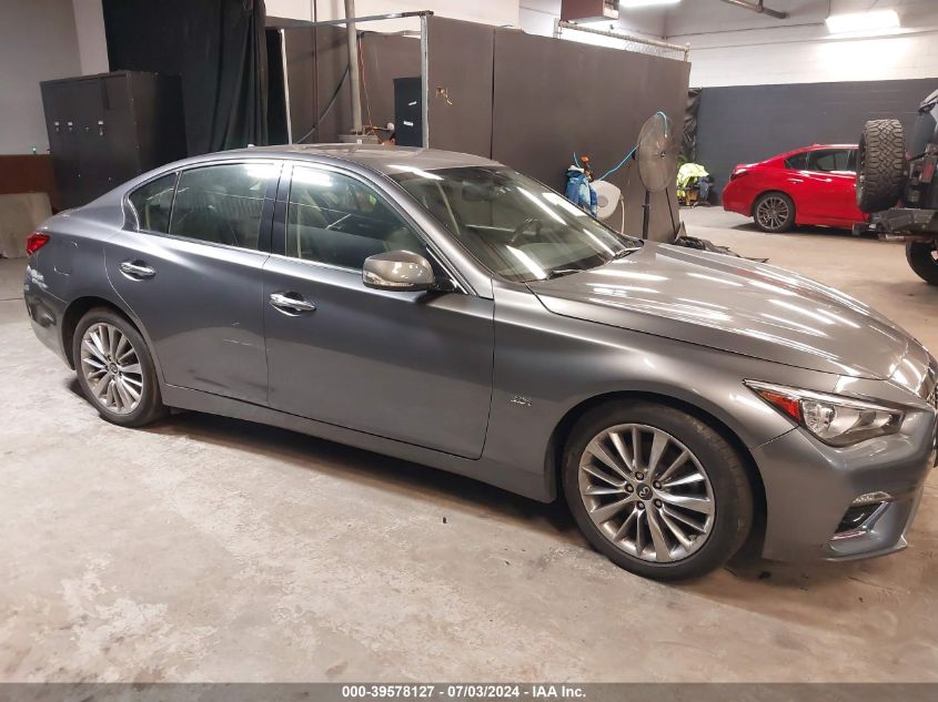 2018 Infiniti Q50 Luxe/Sport VIN: JN1EV7AR2JM445382 Lot: 39578127