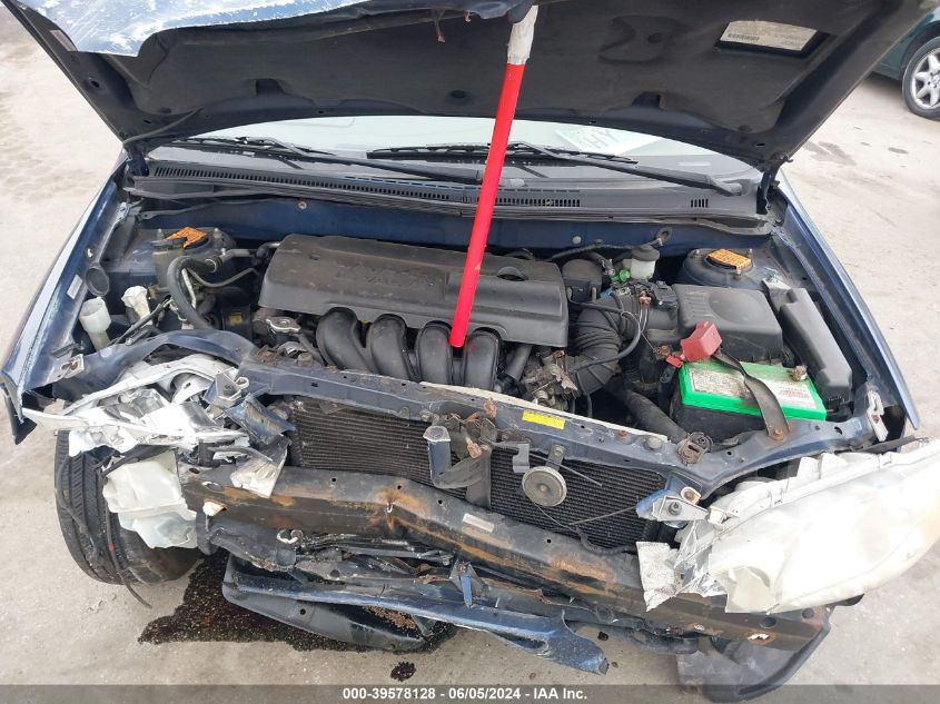 2003 Toyota Corolla Le VIN: 1NXBR32E33Z034726 Lot: 39578128