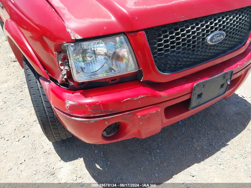 2002 Ford Ranger Edge/Xl/Xlt VIN: 1FTYR10U72TA53555 Lot: 39578134