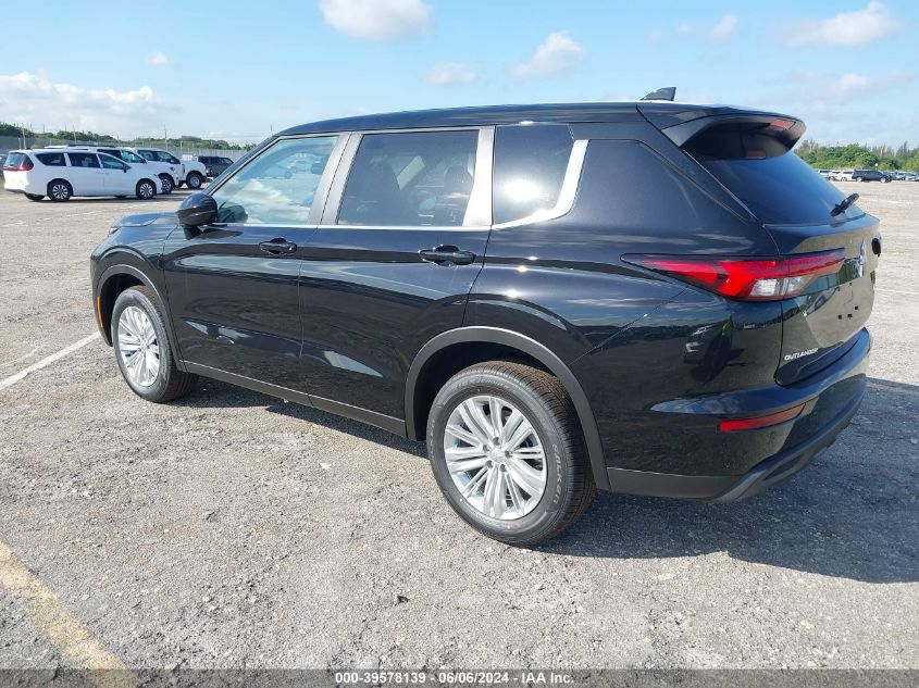 2024 Mitsubishi Outlander Es 2.5 2Wd VIN: JA4J3UA82RZ062767 Lot: 39578139