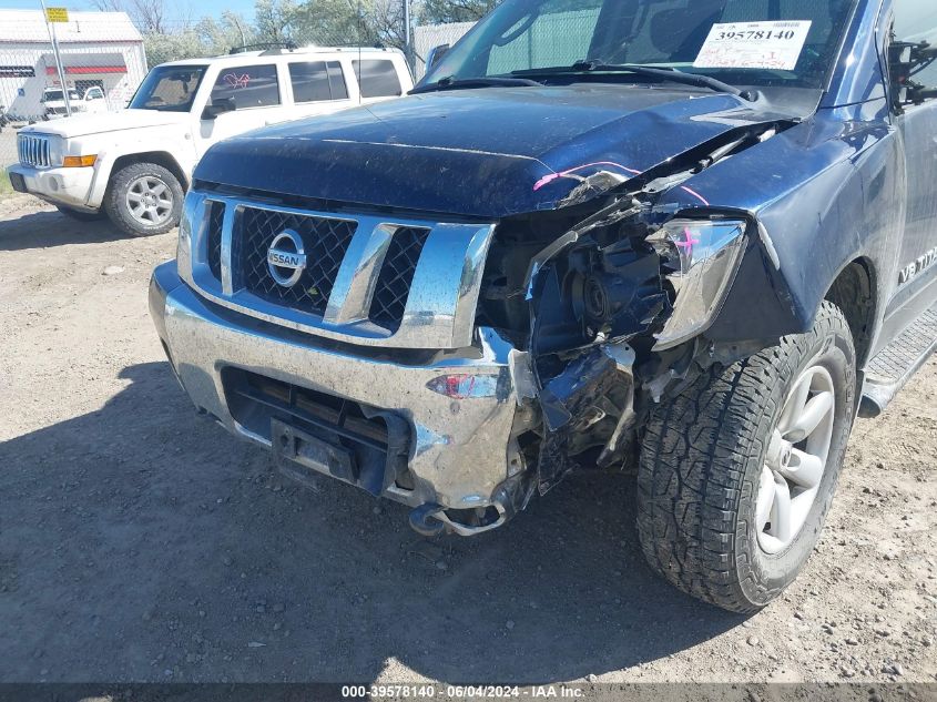 2011 Nissan Titan Sv VIN: 1N6AA0EC0BN301522 Lot: 39578140