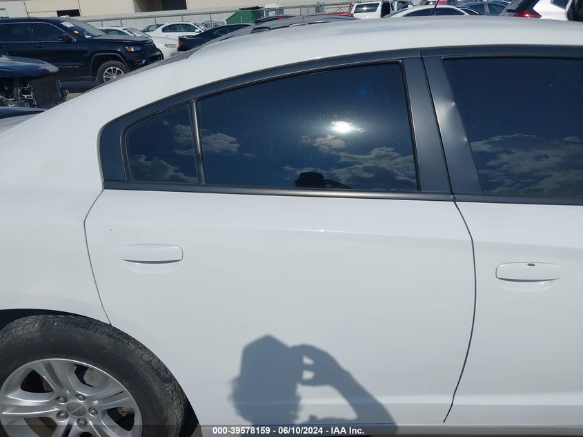 2018 Dodge Charger Sxt Rwd VIN: 2C3CDXBG9JH129215 Lot: 39578159