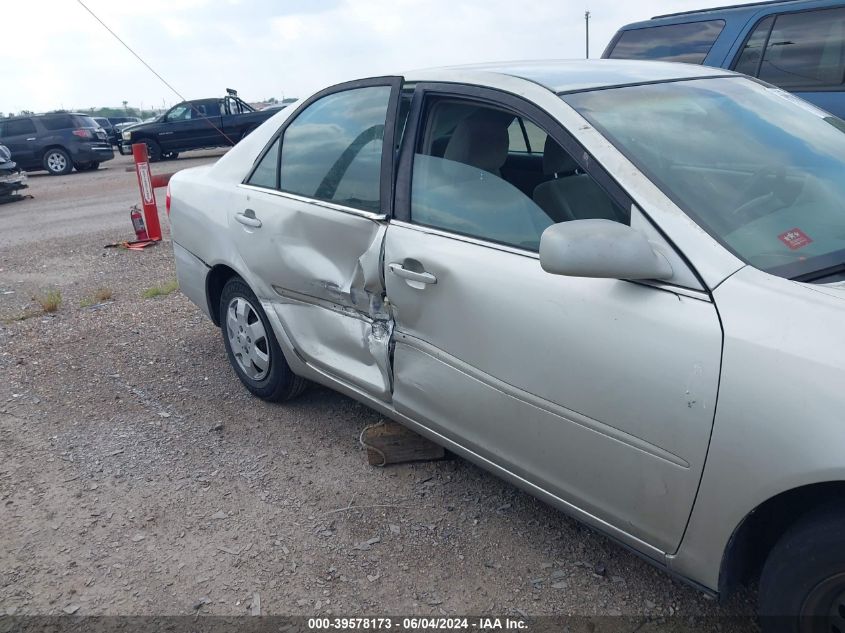 2004 Toyota Camry Le VIN: 4T1BE32K34U898775 Lot: 39578173