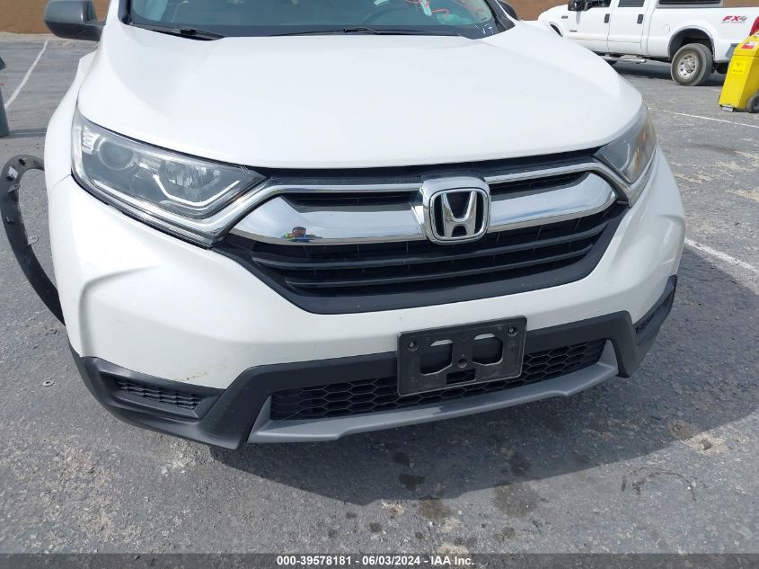 2019 Honda Cr-V Lx VIN: 5J6RW5H37KL005404 Lot: 39578181