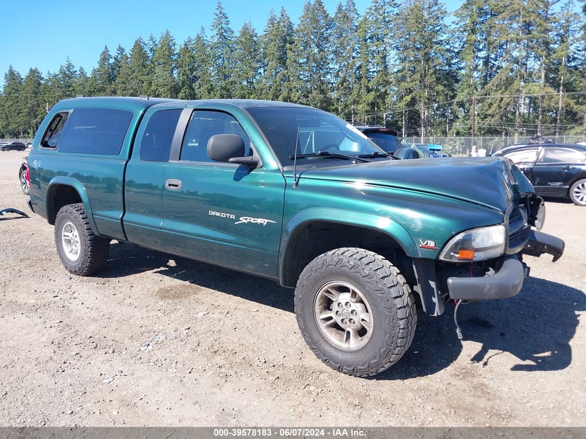 2000 Dodge Dakota Slt/Sport VIN: 1B7GG22N6YS583818 Lot: 39578183