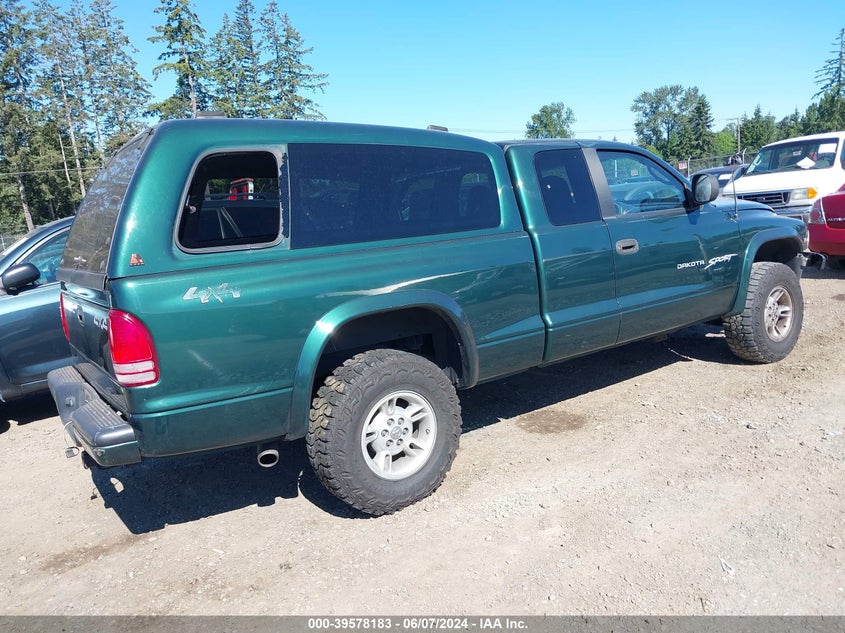 2000 Dodge Dakota Slt/Sport VIN: 1B7GG22N6YS583818 Lot: 39578183