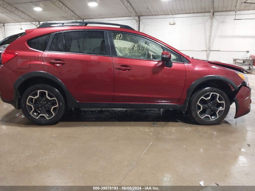 2015 Subaru Xv Crosstrek 2.0I Limited VIN: JF2GPASC1F8269451 Lot: 39578193