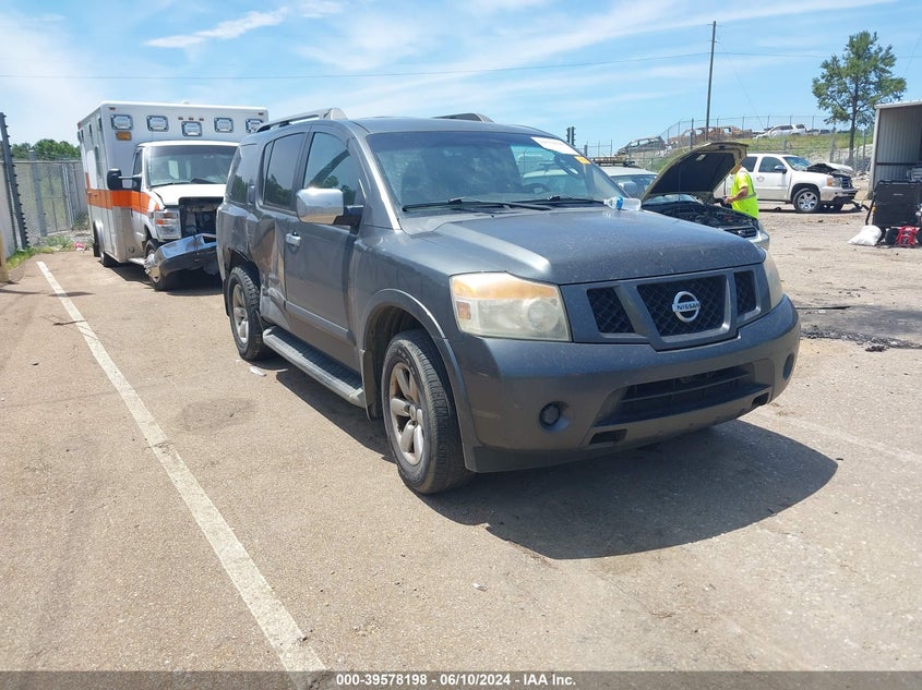 2010 Nissan Armada Se VIN: 5N1BA0ND1AN622690 Lot: 39578198