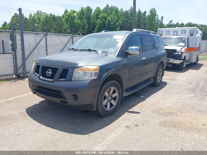 2010 Nissan Armada Se VIN: 5N1BA0ND1AN622690 Lot: 39578198