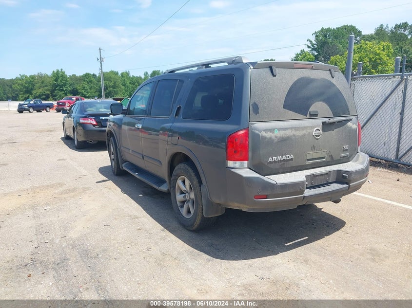 2010 Nissan Armada Se VIN: 5N1BA0ND1AN622690 Lot: 39578198