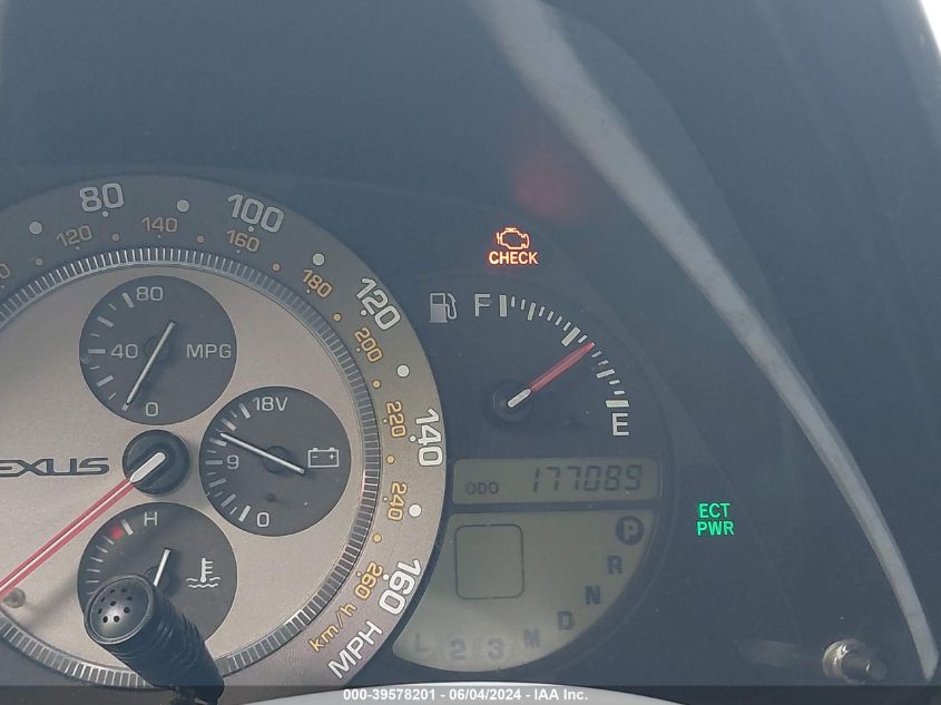 2003 Lexus Is 300 VIN: JTHBD192130076367 Lot: 39578201