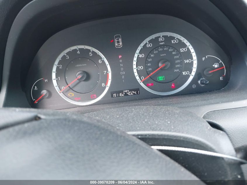 2009 Honda Accord 2.4 Ex-L VIN: 1HGCP26849A027096 Lot: 39578209