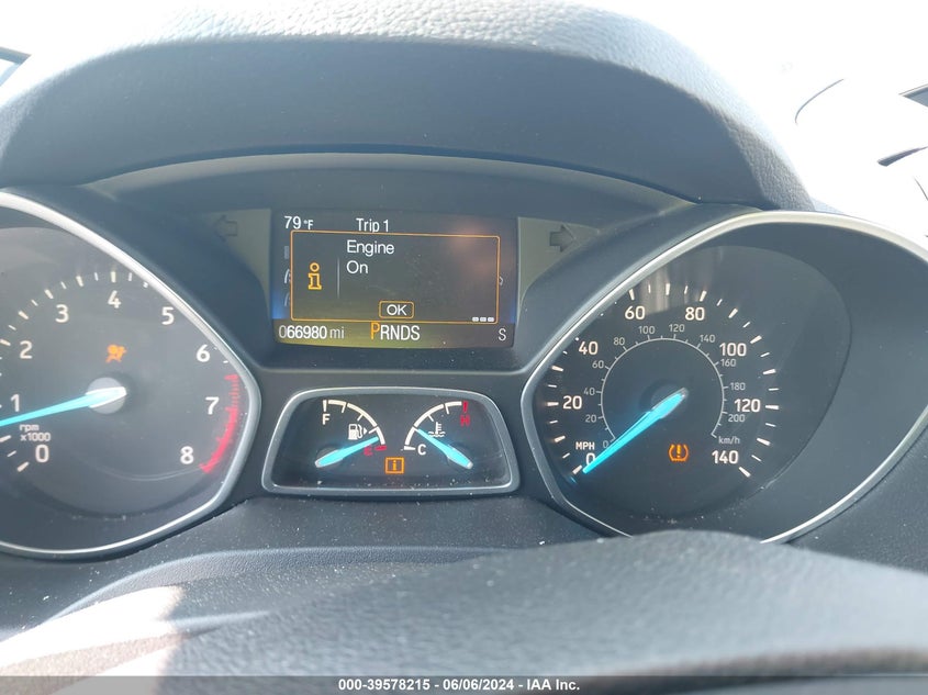 2017 Ford Escape S VIN: 1FMCU0F74HUE17563 Lot: 39578215