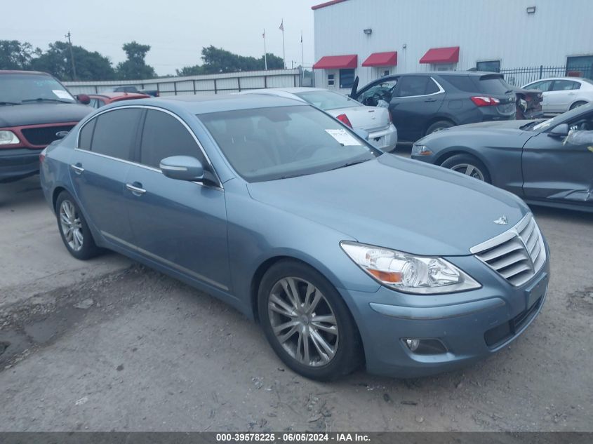 2010 Hyundai Genesis 4.6 VIN: KMHGC4DF8AU106519 Lot: 39578225