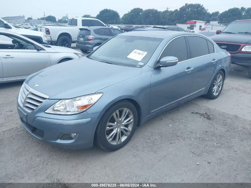 2010 Hyundai Genesis 4.6 VIN: KMHGC4DF8AU106519 Lot: 39578225