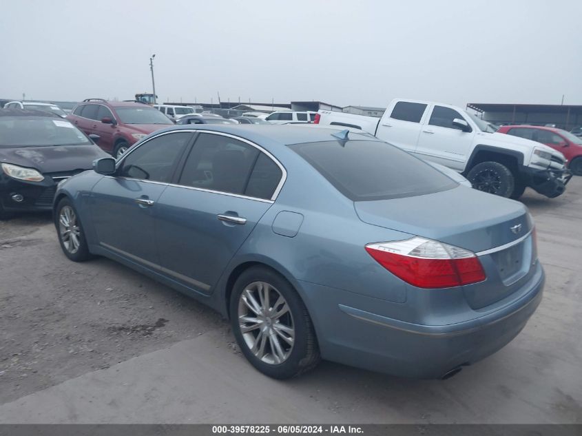 2010 Hyundai Genesis 4.6 VIN: KMHGC4DF8AU106519 Lot: 39578225