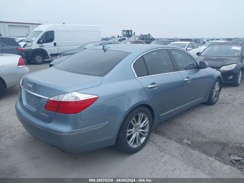 2010 Hyundai Genesis 4.6 VIN: KMHGC4DF8AU106519 Lot: 39578225