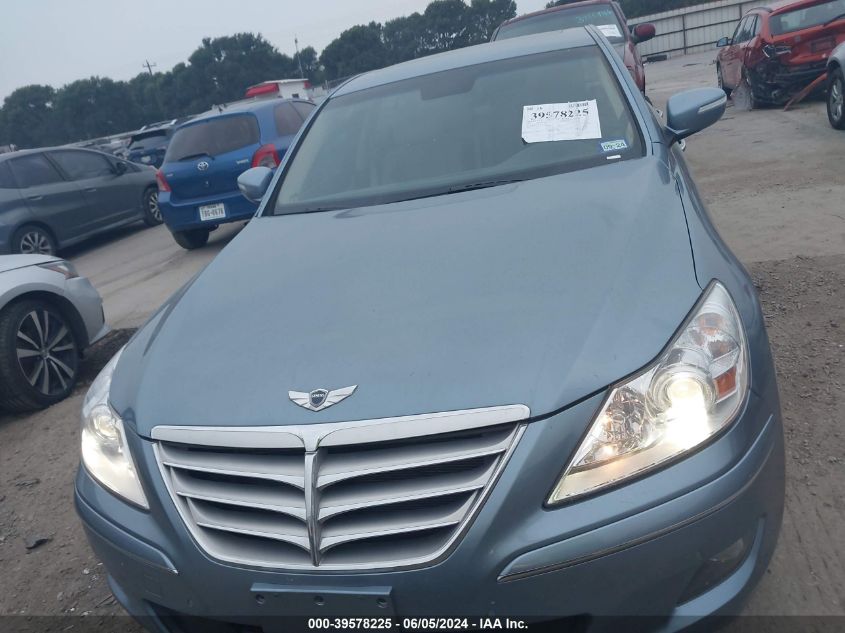 2010 Hyundai Genesis 4.6 VIN: KMHGC4DF8AU106519 Lot: 39578225