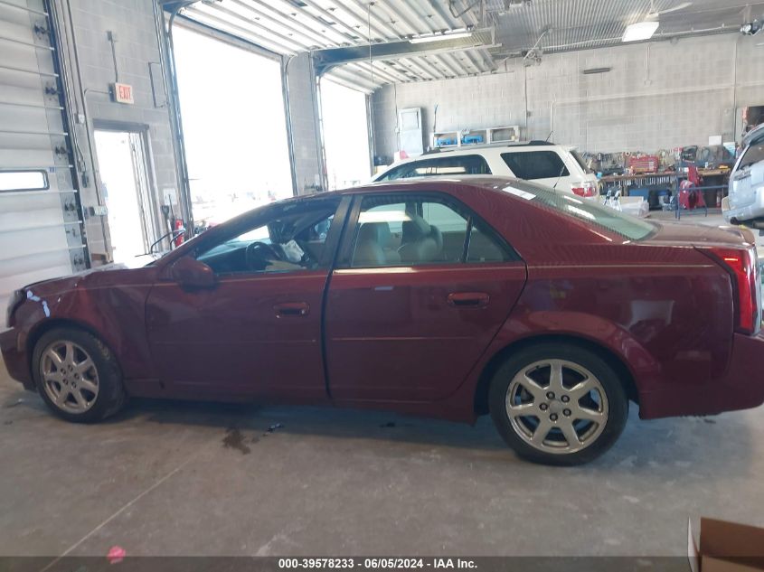 2003 Cadillac Cts Standard VIN: 1G6DM57N430167134 Lot: 39578233