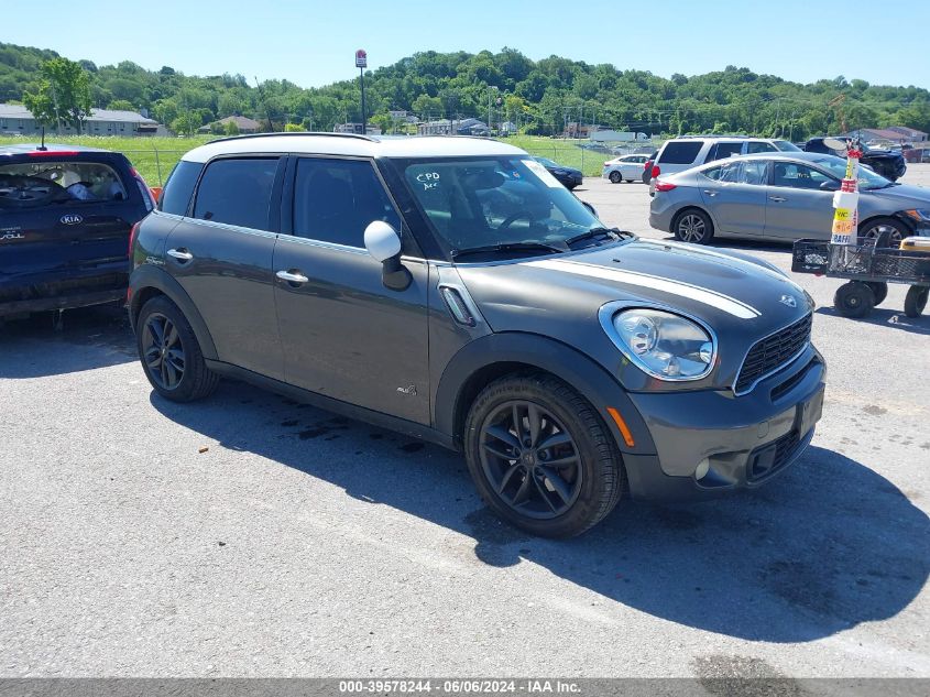 2013 Mini Countryman Cooper S VIN: WMWZC5C58DWP30385 Lot: 39578244