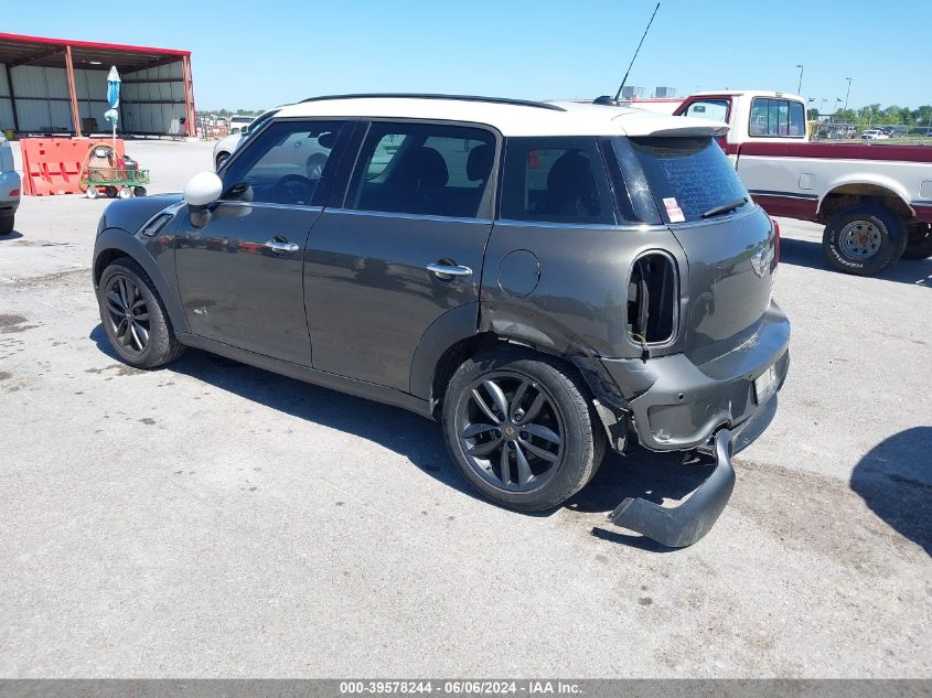 2013 Mini Countryman Cooper S VIN: WMWZC5C58DWP30385 Lot: 39578244