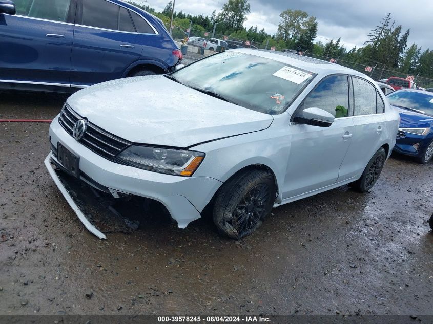 2017 Volkswagen Jetta 1.4T Se VIN: 3VWDB7AJ9HM246871 Lot: 39578245