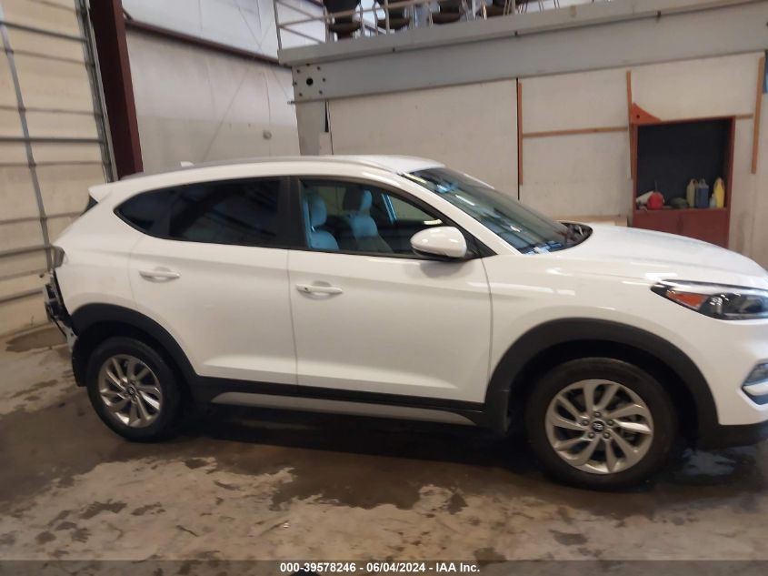 2017 Hyundai Tucson Se Plus VIN: KM8J3CA49HU367395 Lot: 39578246