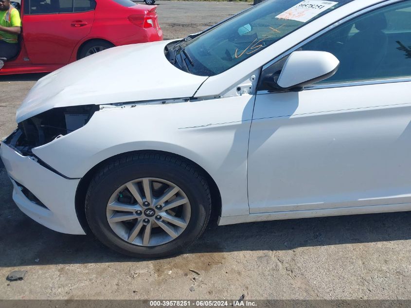 2016 Hyundai Sonata Se VIN: 5NPE24AF0GH350851 Lot: 39578251