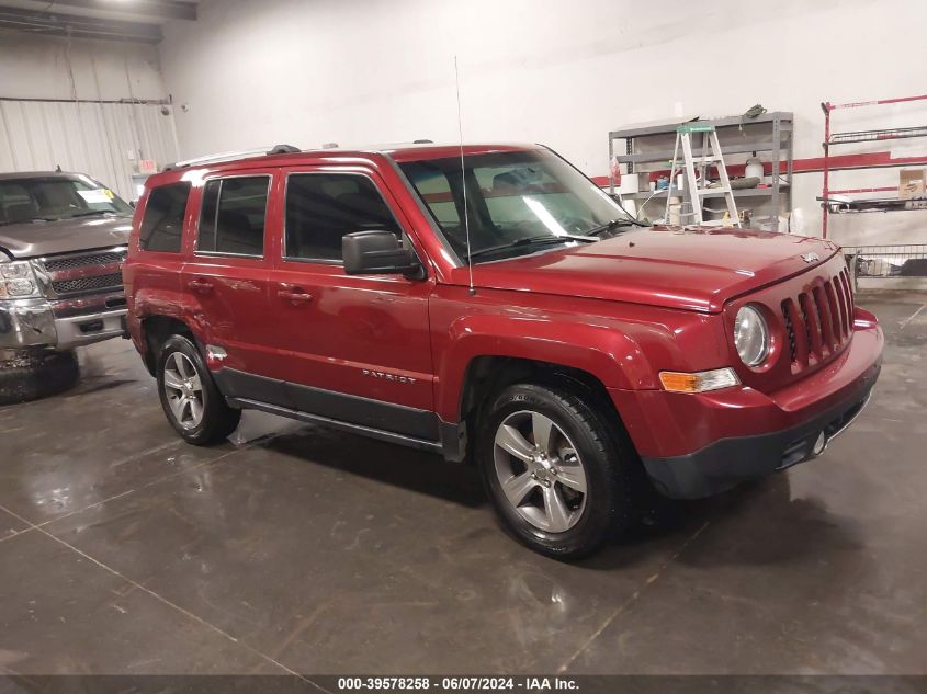 2016 Jeep Patriot High Altitude Edition VIN: 1C4NJRFBXGD673994 Lot: 39578258